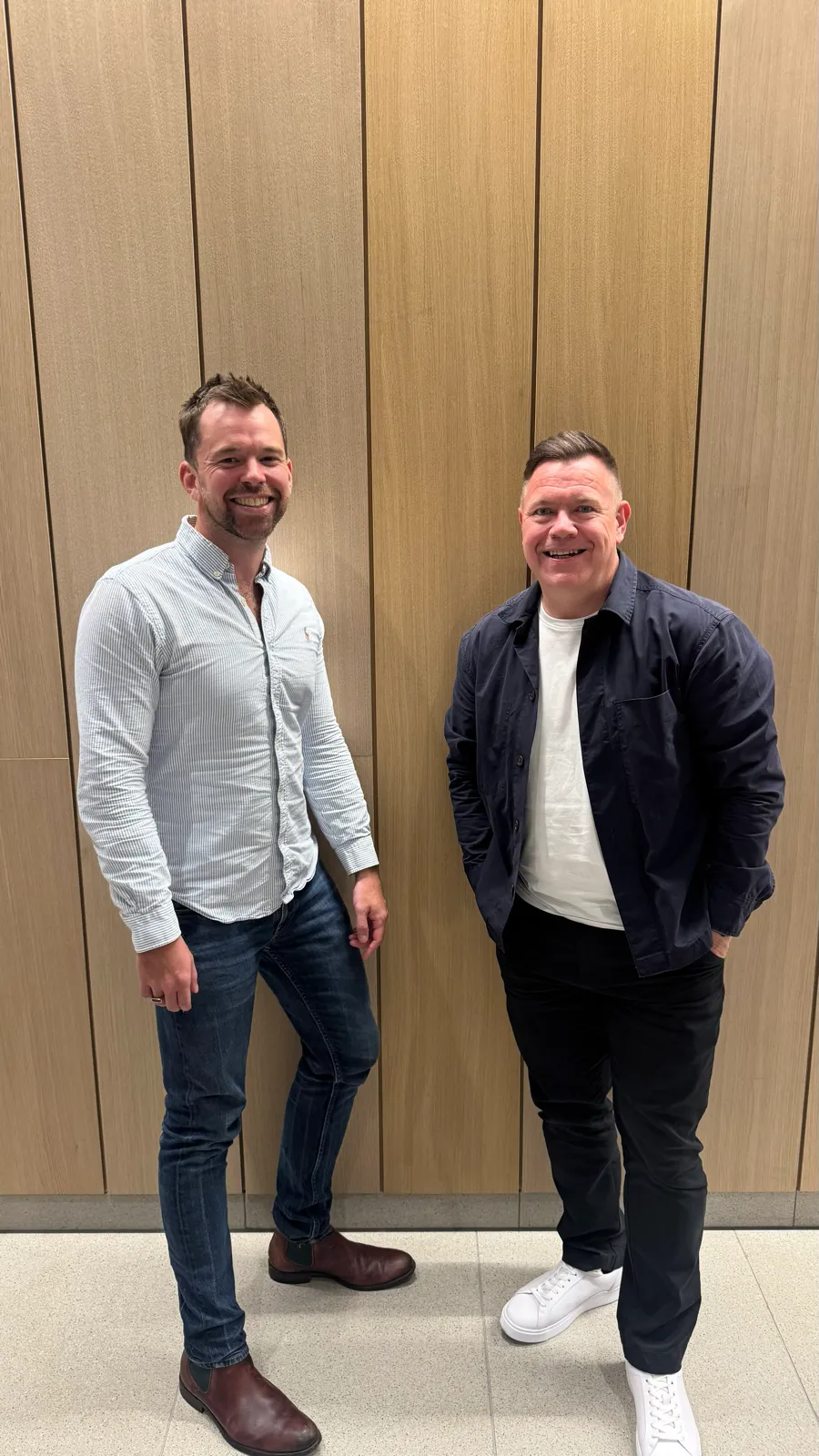Joe Stone and Chris May, the founders of JumpLead